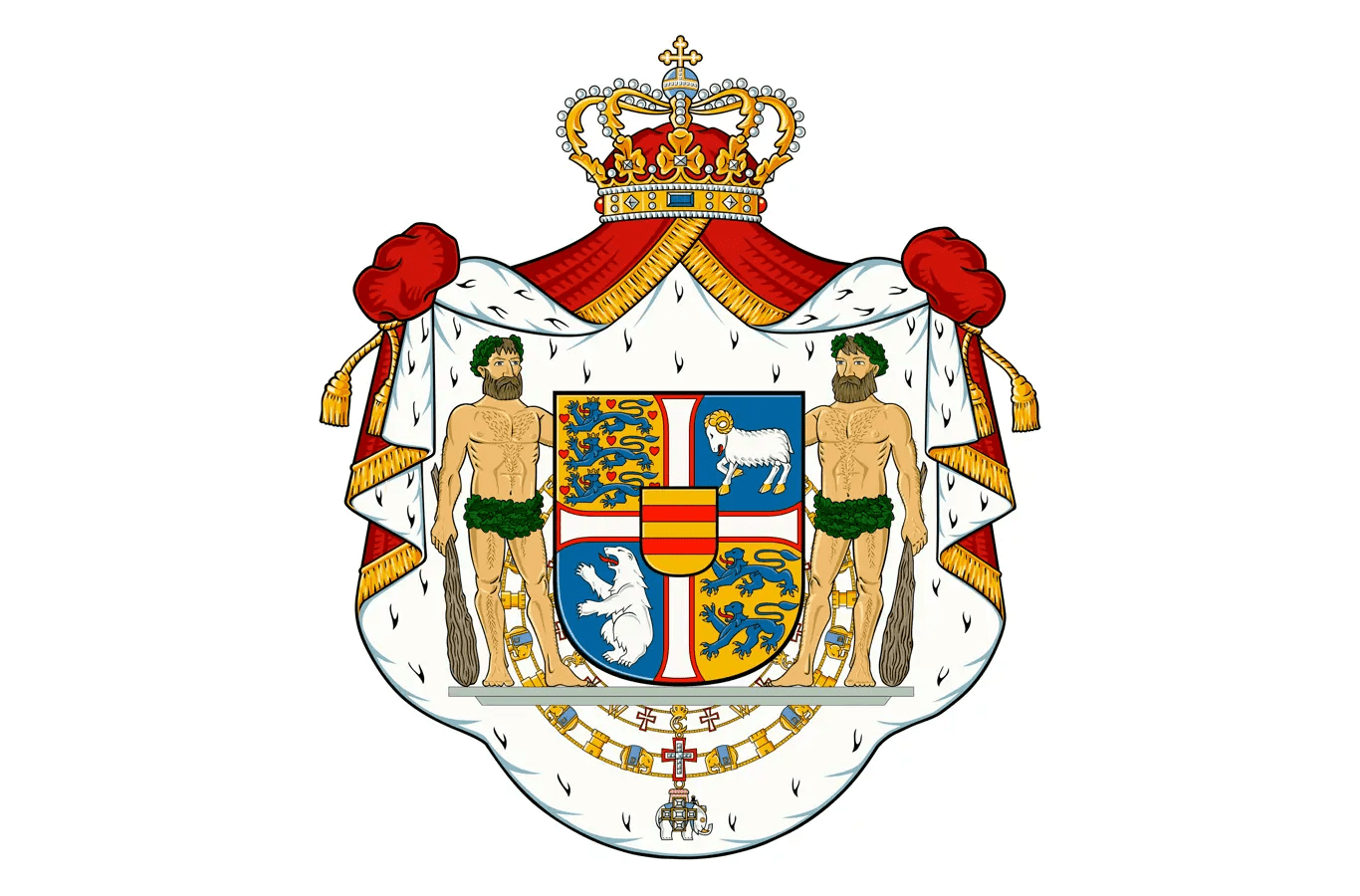 New royal coat of arms ends 600 year old conflict