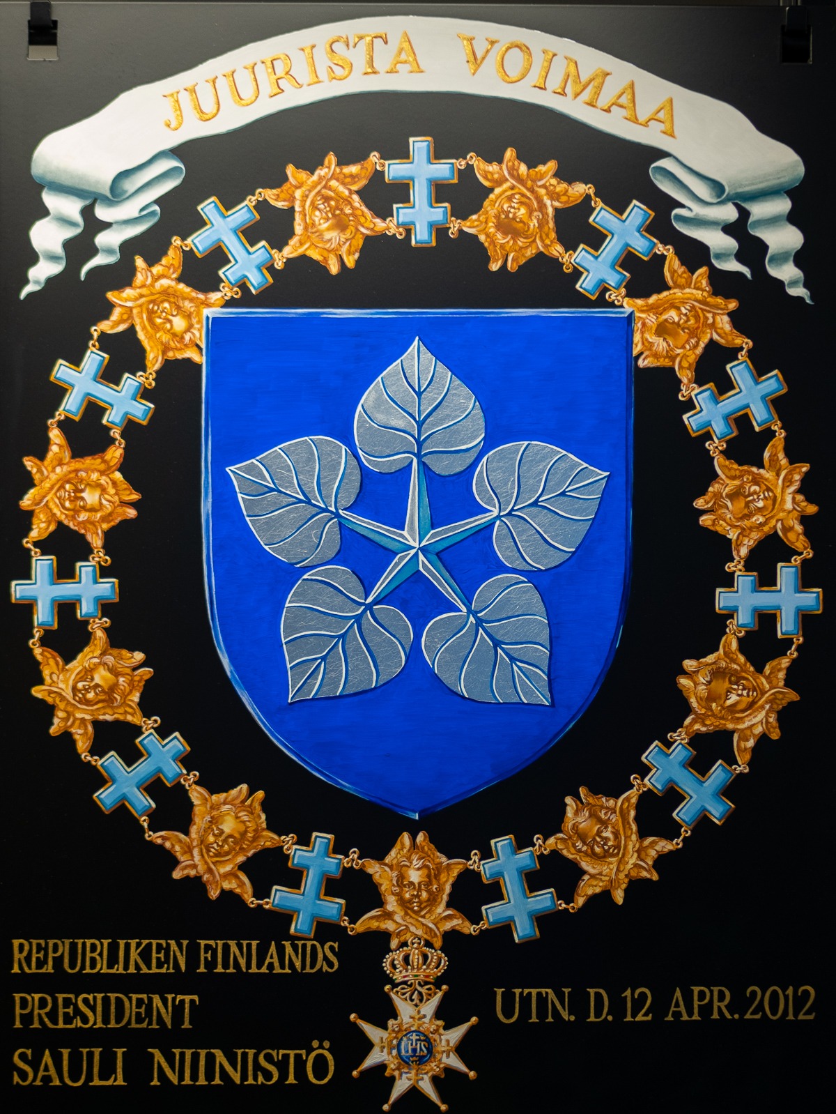 When Politicians Take Up Arms: Finnish Presidents’ Order of the Seraphim Coats of Arms
