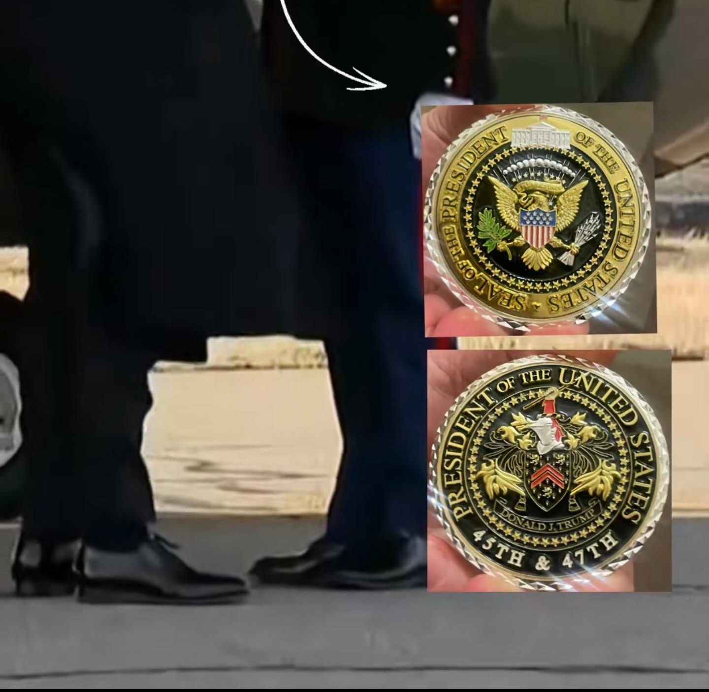 Lost integrity – Trump’s stolen coat of arms