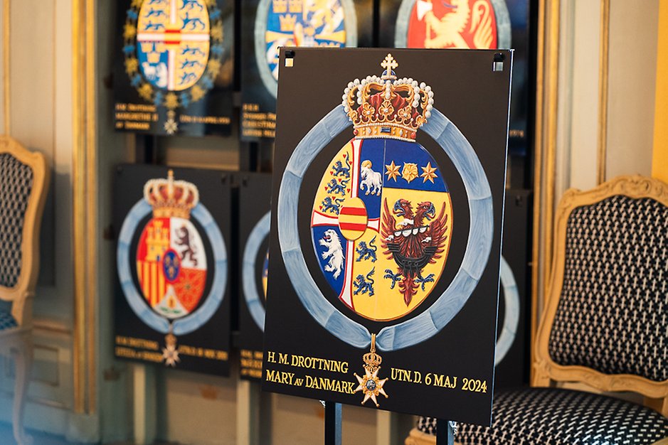 Queen Mary of Denmark’s Seraphim Shield